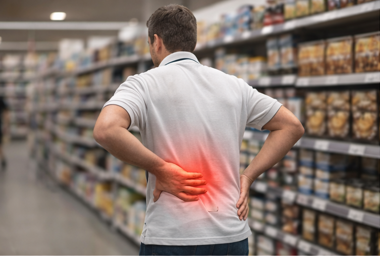 illustration douleur au dos